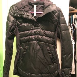 Lululemon down for a run jacket size 4